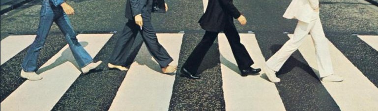 imagen beatles caminando